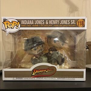 Funko Indiana Jones & Henry Jones Sr. Collectible Figures